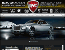 Tablet Screenshot of kellymotorcars.com